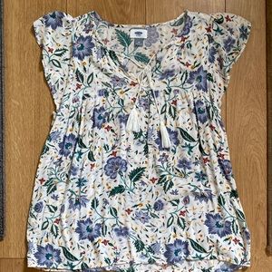 Old Navy Floral Blouse